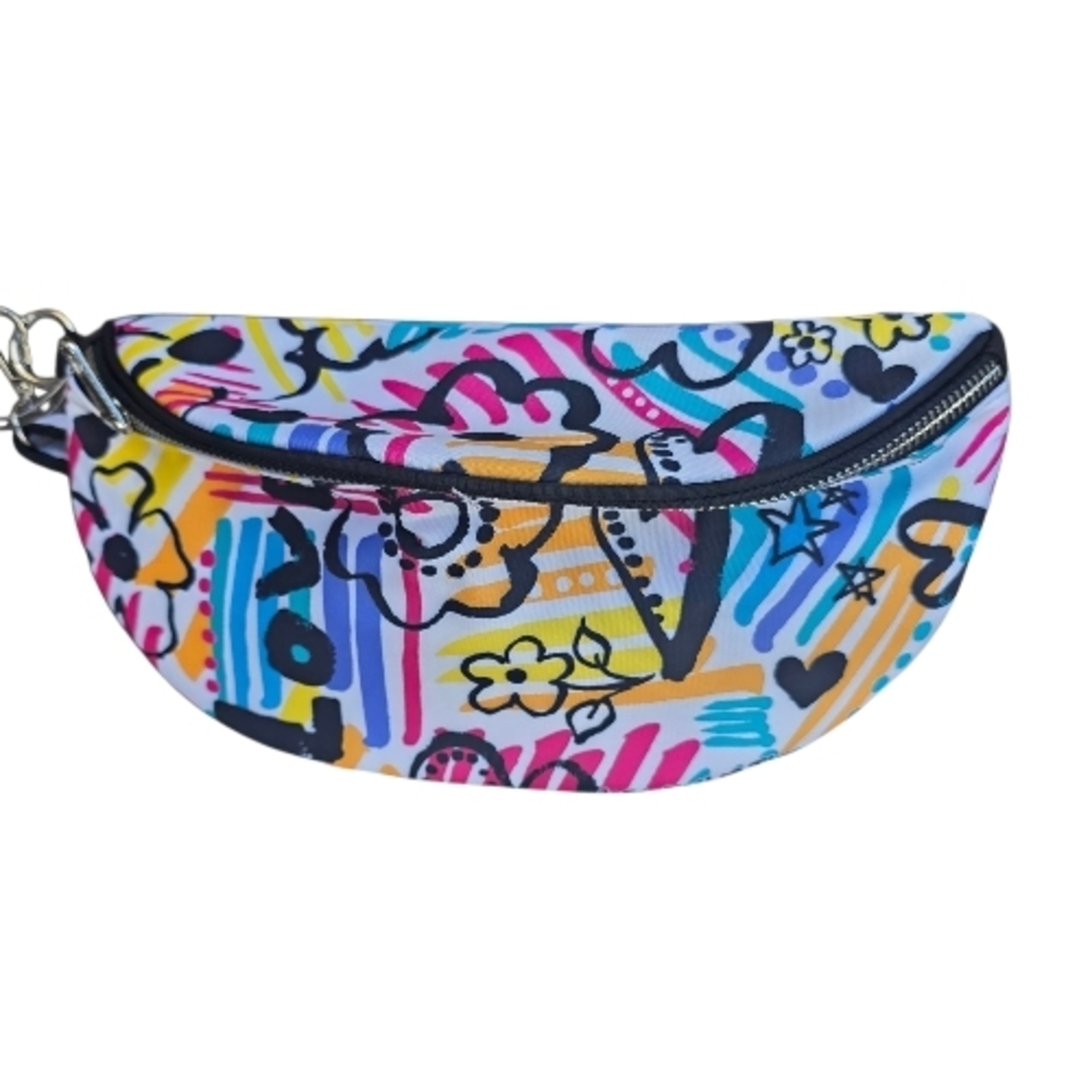 Brighton Crossbody Belt Bag Grafitti Love New NWT Fanny Pack NEW graphic